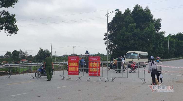 Bắc Giang: Huyện Tân Yên giãn cách xã hội từ 6h ngày 29/5