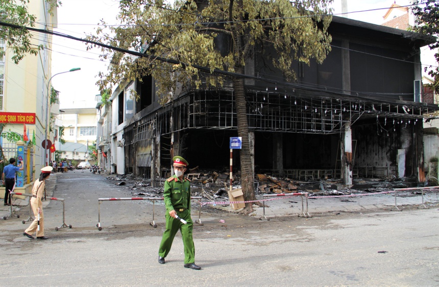Xác định danh tính 6 nạn nhân tử vong trong vụ cháy phòng trà Fill ở Nghệ An