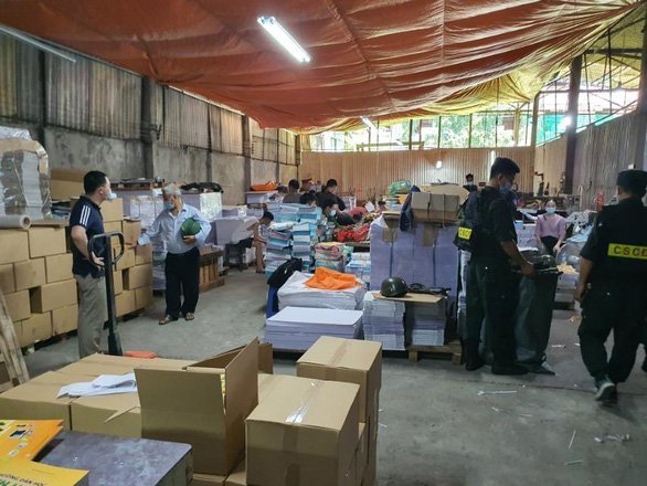 Triệt phá đường dây sách giáo khoa giả thu lợi gần 50 tỷ đồng ở Hà Nội