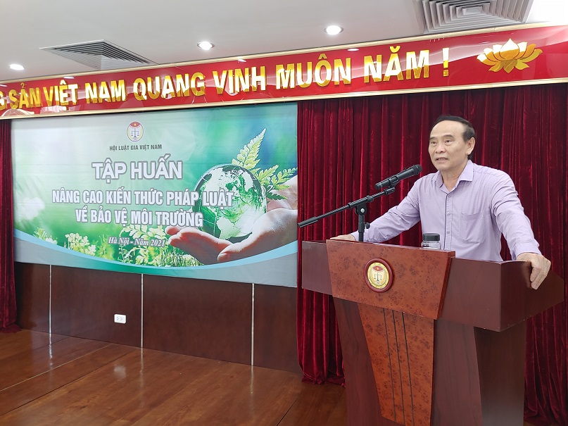 Hội Luật gia Việt Nam tổ chức tập huấn nâng cao kiến thức pháp luật về bảo vệ môi trường