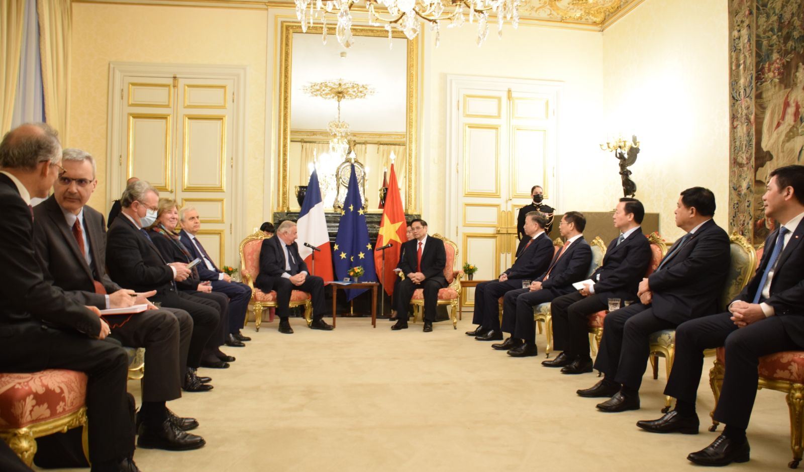 Chủ tịch Thượng viện Pháp: Hết sức coi trọng vị trí, vai trò của Việt Nam