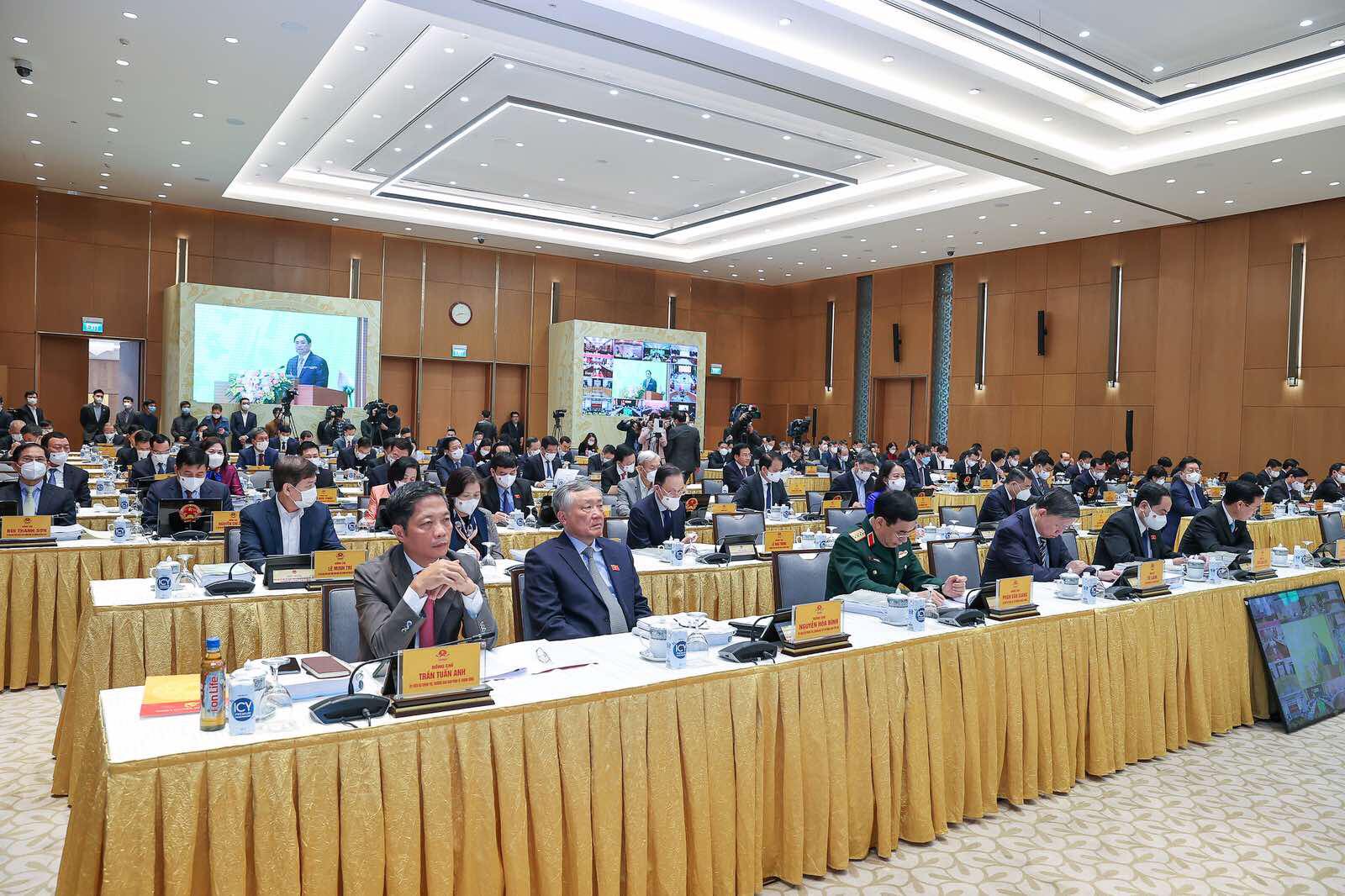 Hội nghị Chính phủ với các địa phương đánh giá kết quả năm 2021, triển khai nhiệm vụ năm 2022