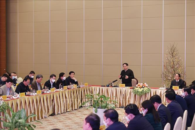Thủ tướng Phạm Minh Chính kiểm tra tiến độ Dự án cao tốc Bắc - Nam phía Đông