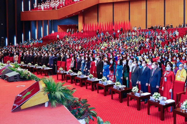 Thủ tướng Phạm Minh Chính dự Đại hội đại biểu Phụ nữ toàn quốc lần thứ XIII