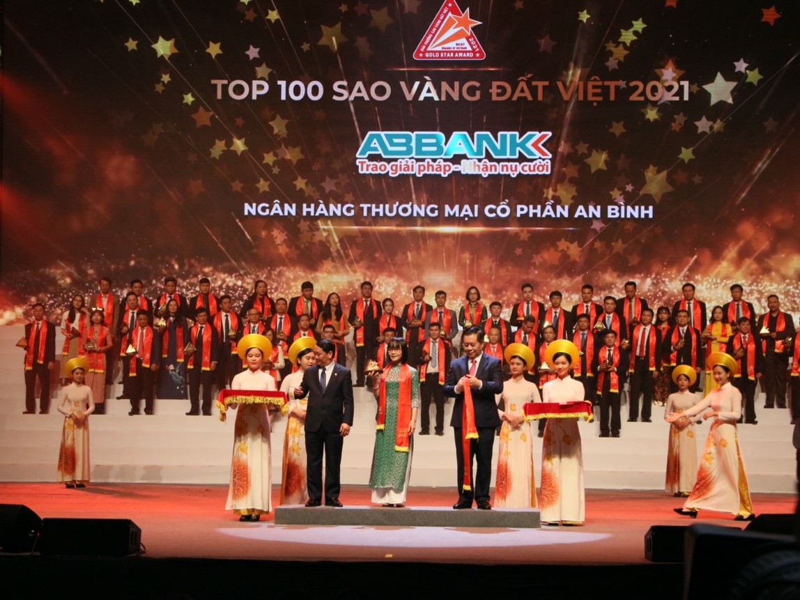 ABBANK nhận giải thưởng Sao Vàng đất Việt