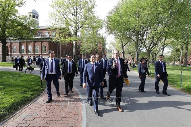 Thủ tướng Phạm Minh Chính phát biểu tại ĐH Harvard (Hoa Kỳ)