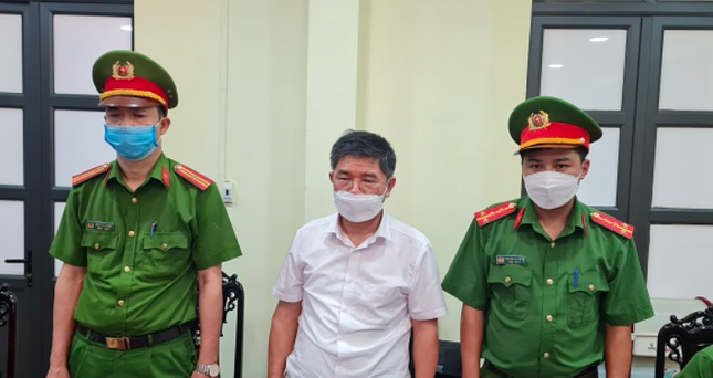 Ông Đặng Văn Thủy - Phó giám đốc Sở Tài nguyên và Môi trường tỉnh Hà Giang bị bắt giữ. Ảnh: Vietnamnet