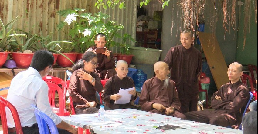 Công an Long An đề nghị truy tố 6 bị can trong vụ Tịnh thất Bồng Lai