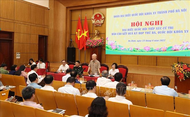 Tổng Bí thư Nguyễn Phú Trọng: Công tác phòng, chống tham nhũng, tiêu cực hướng tới giai đoạn phát triển mới