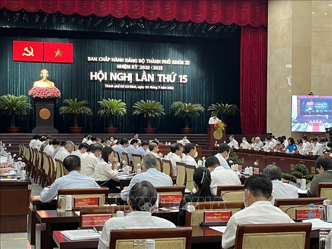 Khai mạc Hội nghị Thành ủy TP Hồ Chí Minh lần thứ 15, khóa XI