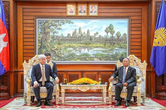 Tiếp tục thúc đẩy quan hệ hợp tác, hữu nghị giữa Việt Nam - Campuchia