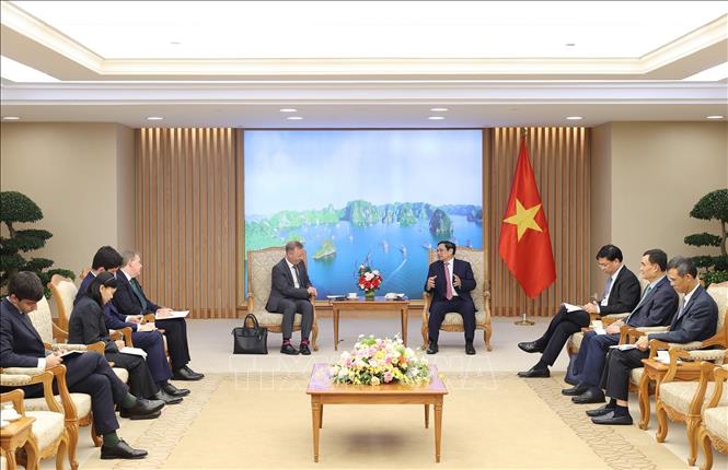 Thủ tướng Phạm Minh Chính tiếp Đại sứ Anh tại Việt Nam