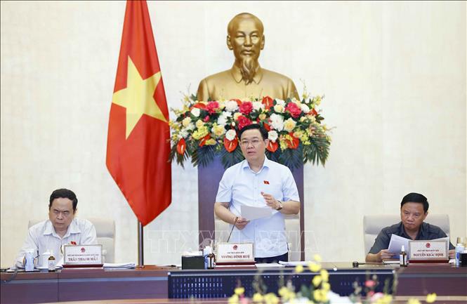 Ủy ban Thường vụ Quốc hội tiến hành Phiên họp bất thường tháng 8/2022