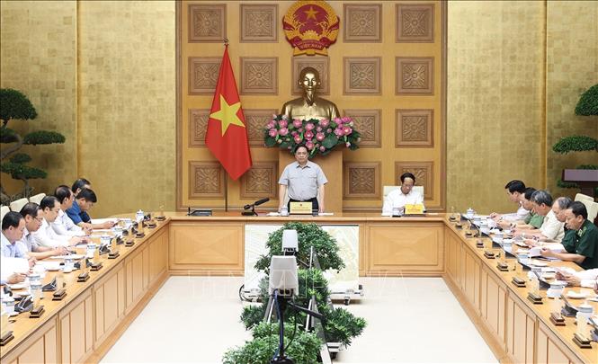 Thủ tướng Phạm Minh Chính chủ trì họp khẩn về phòng, chống bão số 4