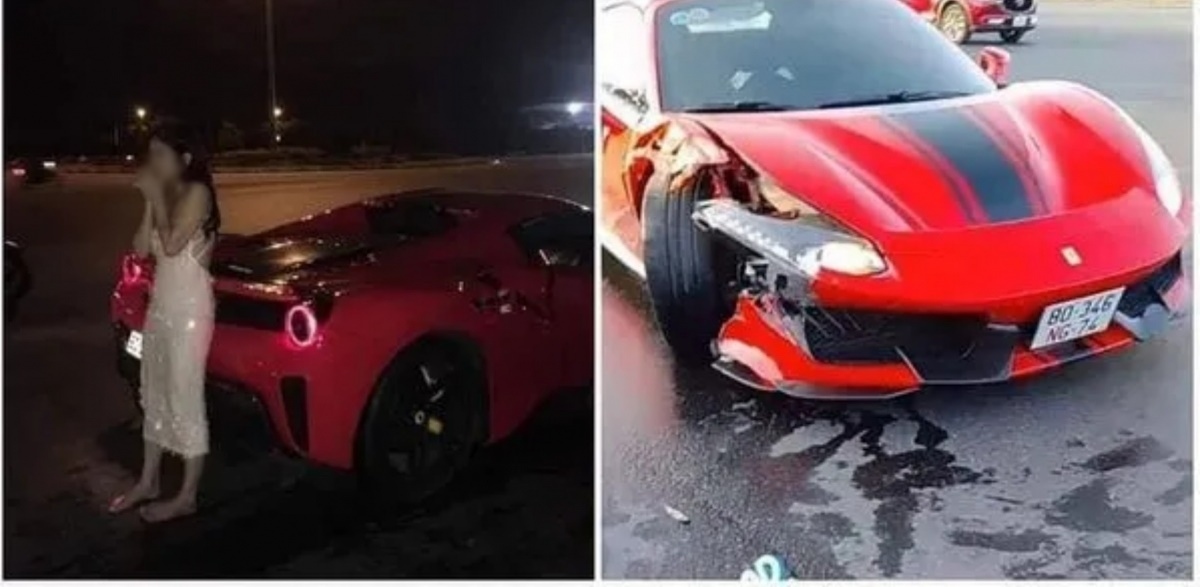 Tài xế xe Ferrari gây tai nạn chết người đã ra đầu thú
