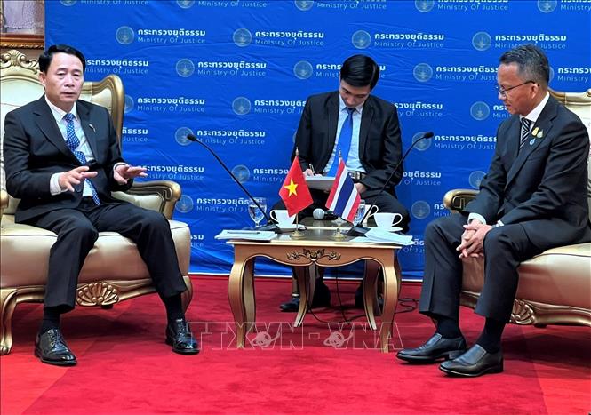 Bộ Công an Việt Nam tăng cường hợp tác với các đối tác Thái Lan