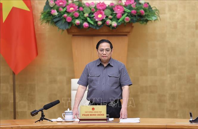 Thủ tướng Phạm Minh Chính chủ trì phiên họp Chính phủ xây dựng pháp luật tháng 11/2022