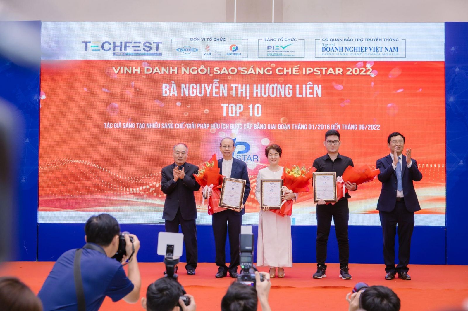 Sao Thái Dương Vinh dự nhận 2 giải thưởng Ngôi sao sáng chế 2022