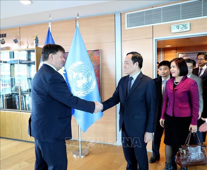 Phó Thủ tướng Trần Lưu Quang gặp lãnh đạo các nước và các tổ chức quốc tế