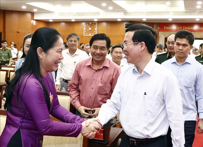 Chủ tịch nước: TP Hồ Chí Minh tiếp tục quán triệt, thực hiện hiệu quả Nghị quyết Trung ương 8 Khóa XI