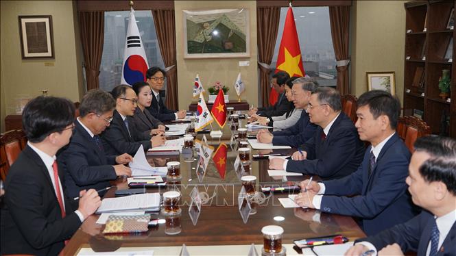 Việt Nam - Hàn Quốc đẩy mạnh hợp tác đấu tranh phòng, chống tội phạm