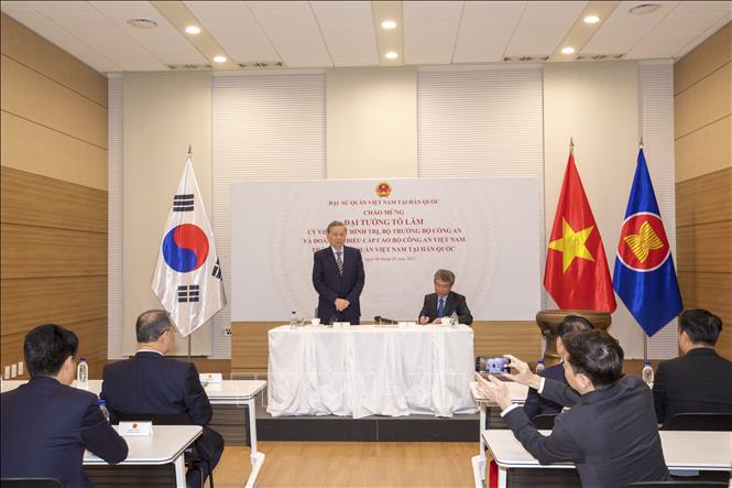 Việt Nam - Hàn Quốc đẩy mạnh hợp tác đấu tranh phòng, chống tội phạm