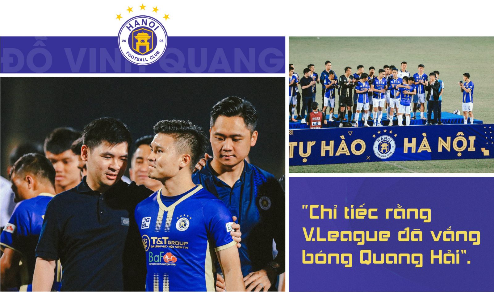 Chủ tịch CLB Hà Nội Đỗ Vinh Quang: 'Lợi thế người trẻ giống lứa 'u' trong bóng đá'