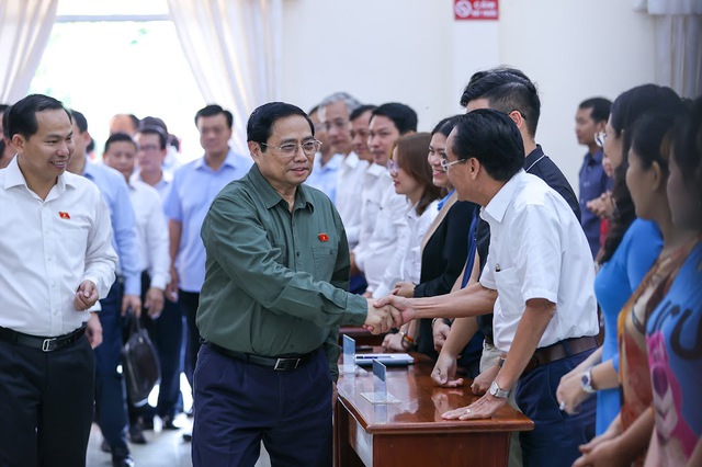 Thủ tướng Phạm Minh Chính tiếp xúc cử tri trước kỳ họp thứ 5, Quốc hội khóa XV