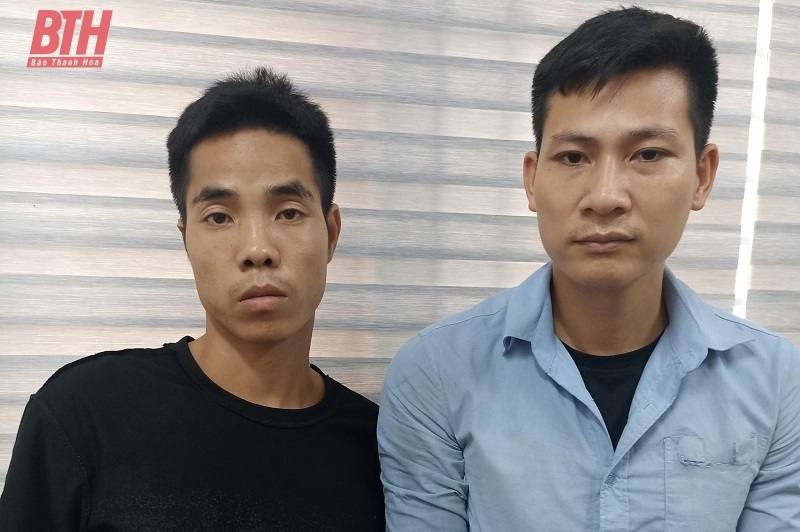 Bắt 2 đối tượng thực hiện nhiều vụ trộm cắp tại các siêu thị ở Thanh Hoá