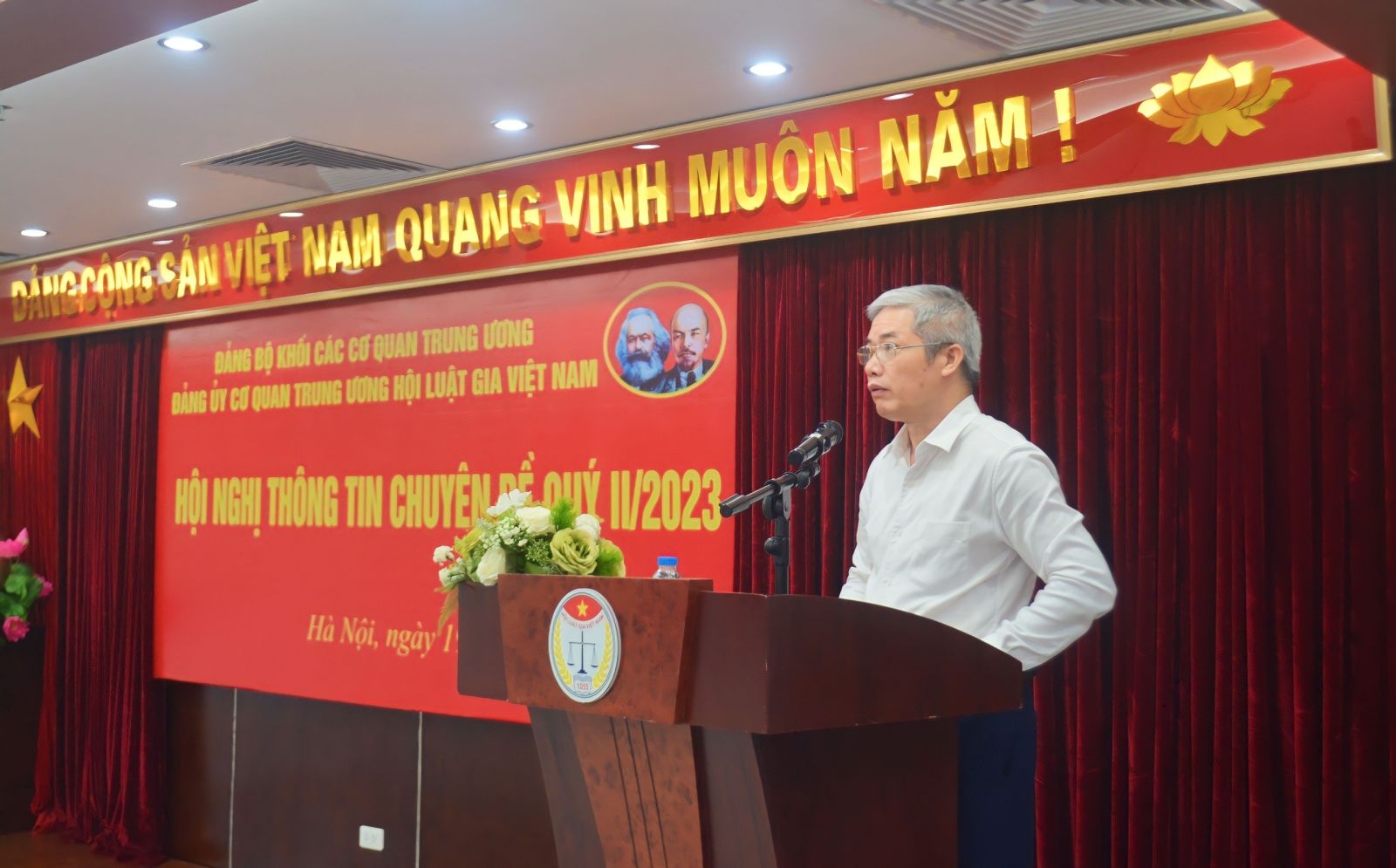 Hội Luật gia Việt Nam tổ chức Hội nghị thông tin chuyên đề Quý II năm 2023