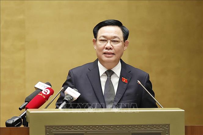 Chủ tịch Quốc hội Vương Đình Huệ chủ trì Diễn đàn người lao động năm 2023