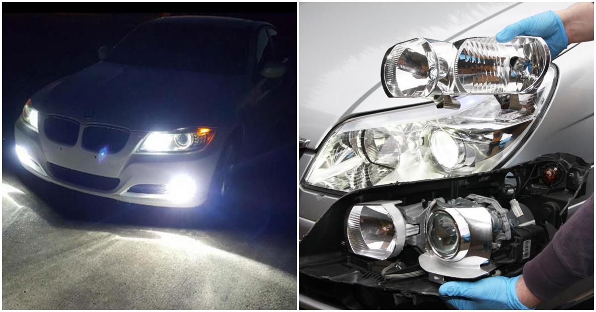 Từ năm 2023, xe ô tô lắp thêm đèn phía trước, phía sau bị phạt bao nhiêu tiền?
