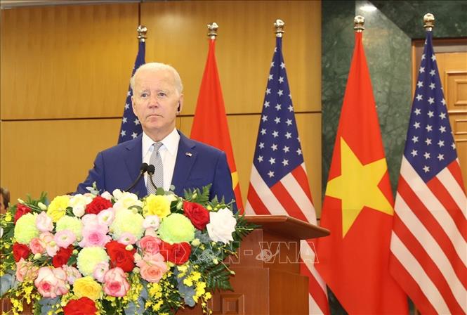 Việt Nam - Hoa Kỳ nâng tầm quan hệ Đối tác Chiến lược Toàn diện vì hòa bình, hợp tác, phát triển bền vững