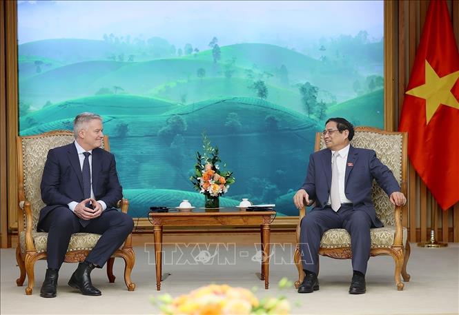 Thủ tướng Phạm Minh Chính tiếp Tổng thư ký OECD