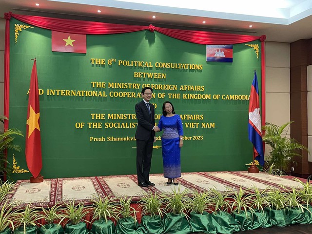 Tham khảo Chính trị lần thứ 8 giữa hai Bộ Ngoại giao Việt Nam-Campuchia