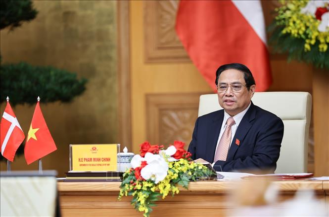 Việt Nam - Đan Mạch tuyên bố thiết lập Quan hệ Đối tác chiến lược xanh