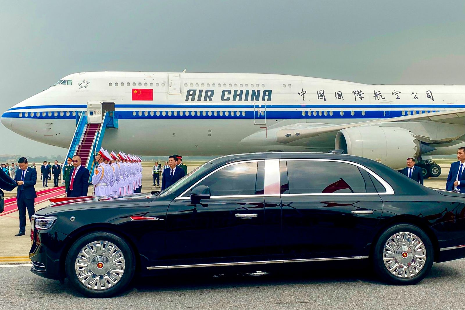 Tổng bí thư, Chủ tịch Trung Quốc Tập Cận Bình đến Hà Nội