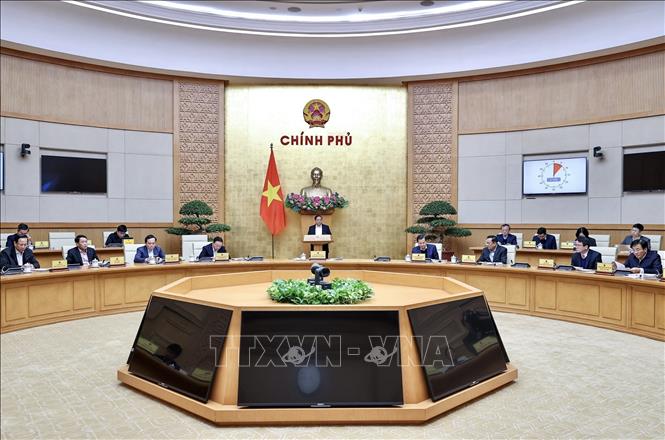 Thủ tướng Phạm Minh Chính chủ trì Phiên họp Chính phủ chuyên đề về xây dựng pháp luật tháng 1/2024