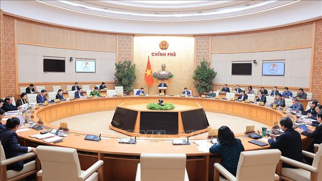 Thủ tướng chủ trì Phiên họp Chính phủ chuyên đề về xây dựng pháp luật tháng 2/2024