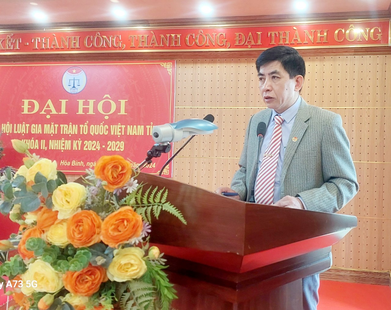 Đại hội Chi hội Luật gia cơ quan Ủy ban MTTQ Việt Nam tỉnh Hòa Bình