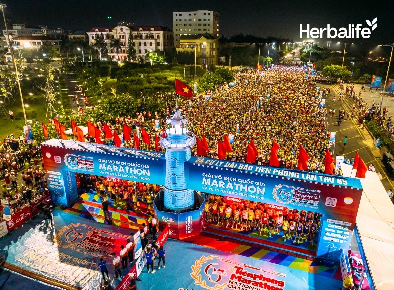 Hành trình 4 năm đồng hành cùng giải chạy Tiền Phong Marathon của Herbalife Việt Nam để khuyến khích lối sống năng động, lành mạnh trong cộng đồng