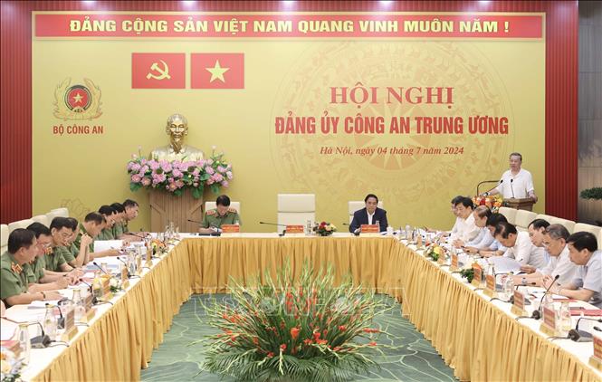 Toàn văn phát biểu của Tổng Bí thư gửi Hội nghị Đảng ủy Công an Trung ương