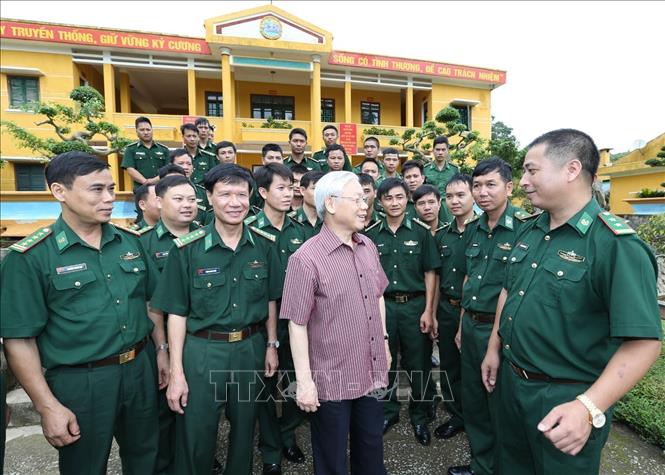 Tuổi trẻ Quân đội khắc ghi lời căn dặn của Tổng Bí thư Nguyễn Phú Trọng