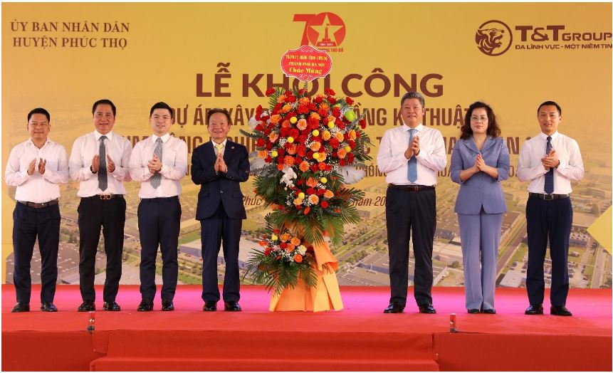 T&T Group khởi công Cụm công nghiệp lớn nhất Hà Nội