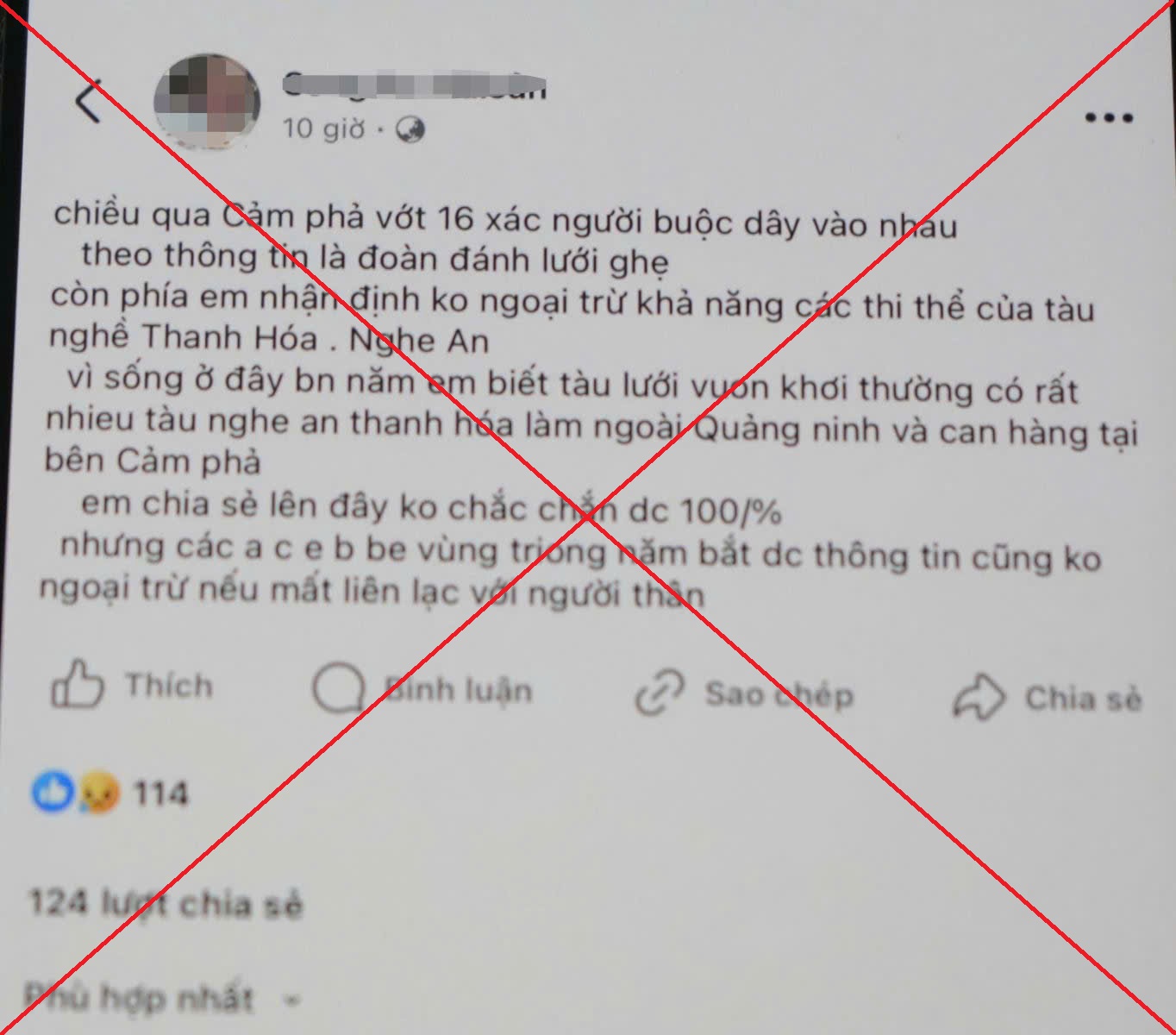 Triệu tập người đăng tin sai sự thật về tình hình thiệt hại do bão số 3 trên mạng xã hội