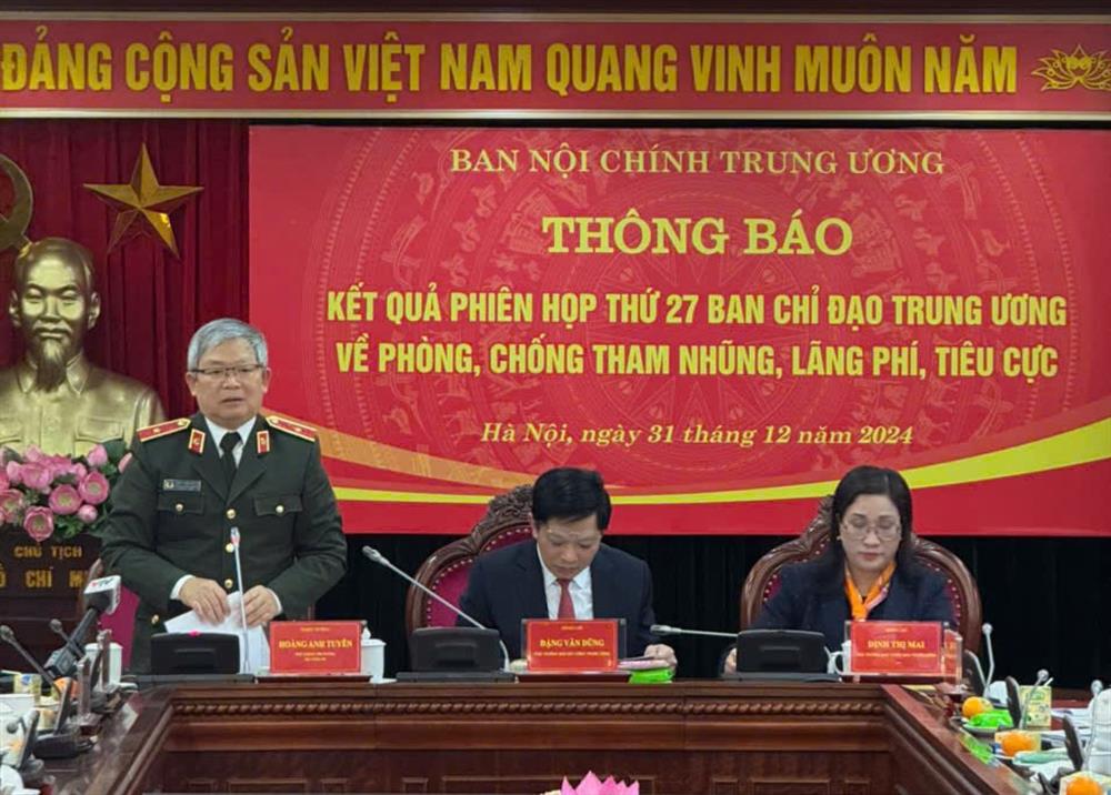 Phát hiện gần 5.700 vụ với hơn 10.200 đối tượng phạm tội về kinh tế, tham nhũng, chức vụ trong năm 2024