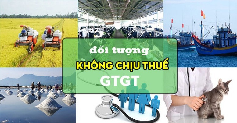 Đối tượng nào không chịu thuế giá trị gia tăng?