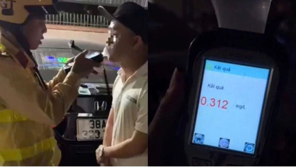 Tạm giữ người đàn ông dùng giấy chứng minh CAND giả để xin bỏ qua vi phạm nồng độ cồn