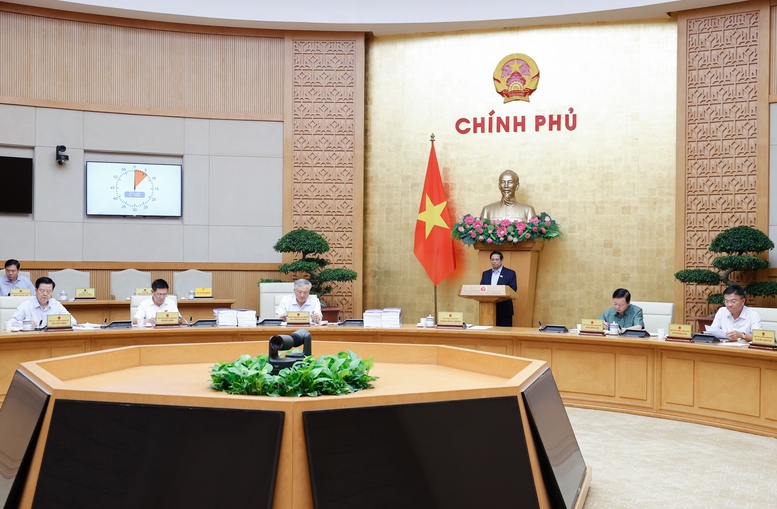 Thủ tướng chủ trì Phiên họp Chính phủ về sắp xếp, tổ chức lại đơn vị hành chính các cấp