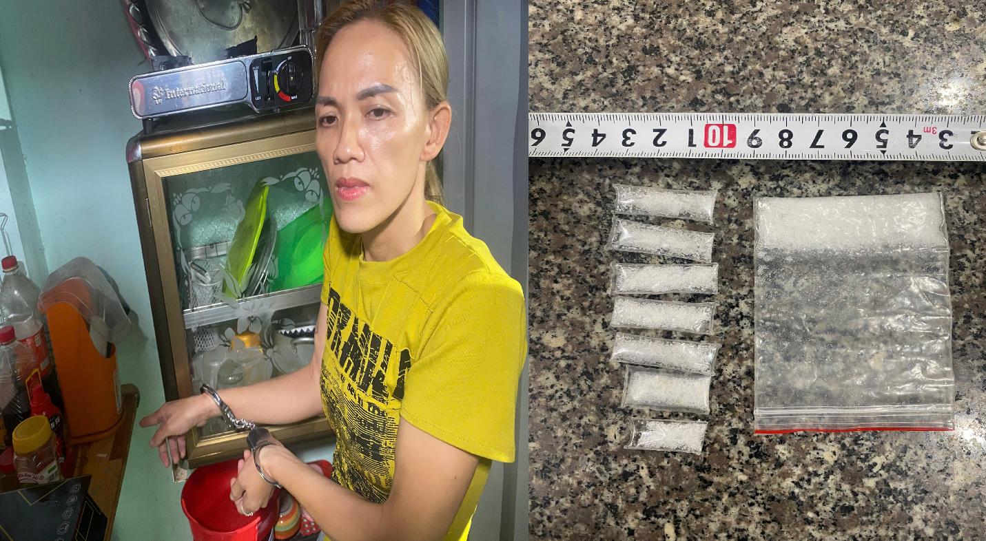 Bắt quả tang 'nữ quái' bán ma túy ở Đồng Nai